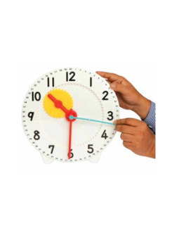 GEARED TEACHER CLOCK